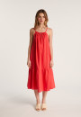 Sleeveless linen dress - Deborah