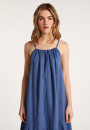Sleeveless linen dress - Deborah