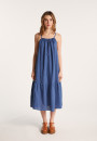 Sleeveless linen dress - Deborah