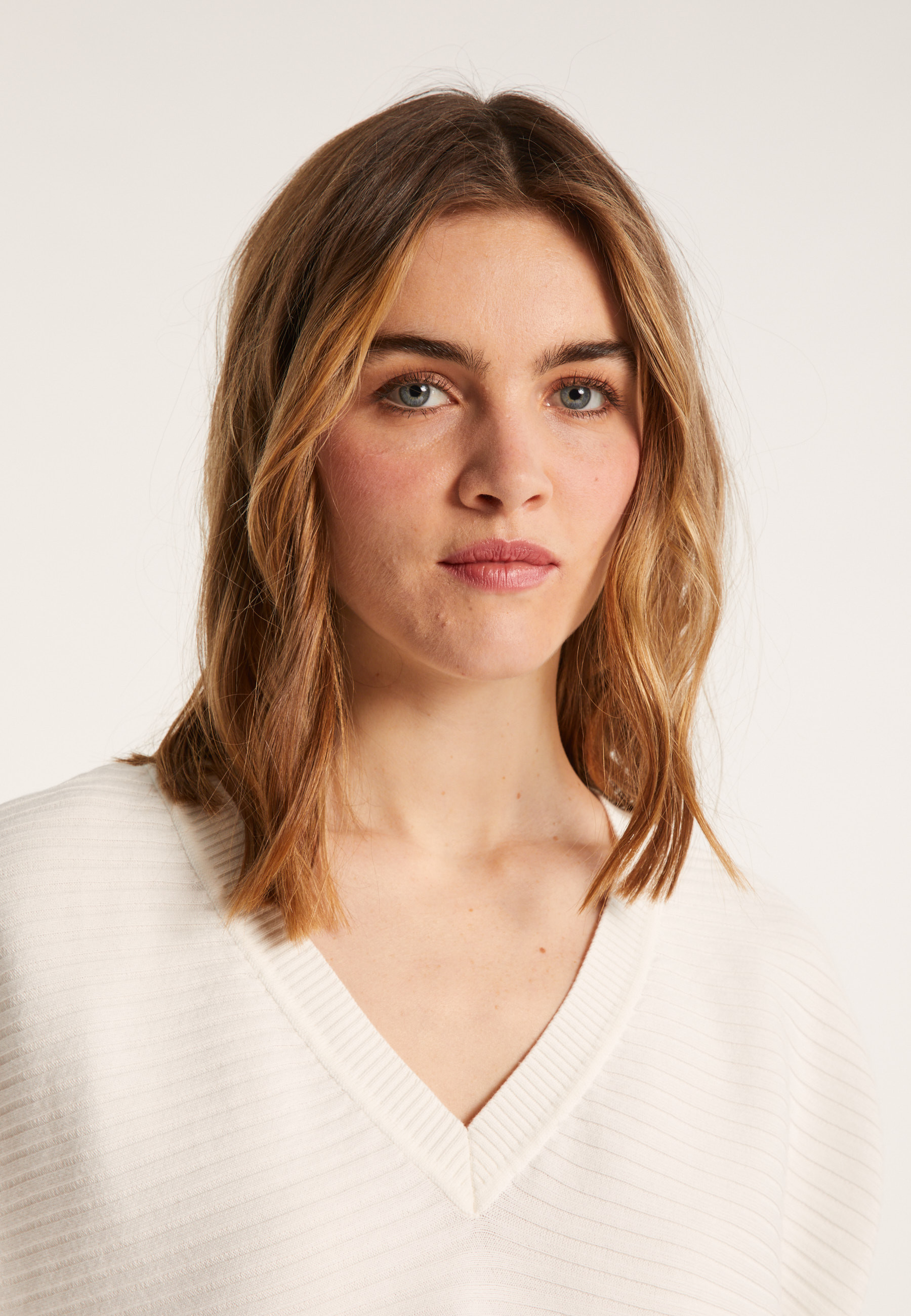 Pull en coton manches chauve-souris - Lison