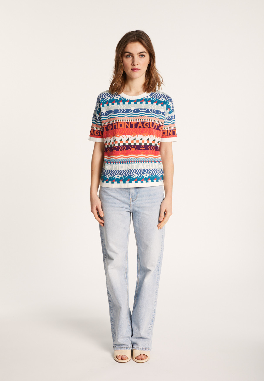 Camiseta de algodão orgânico - Lucille