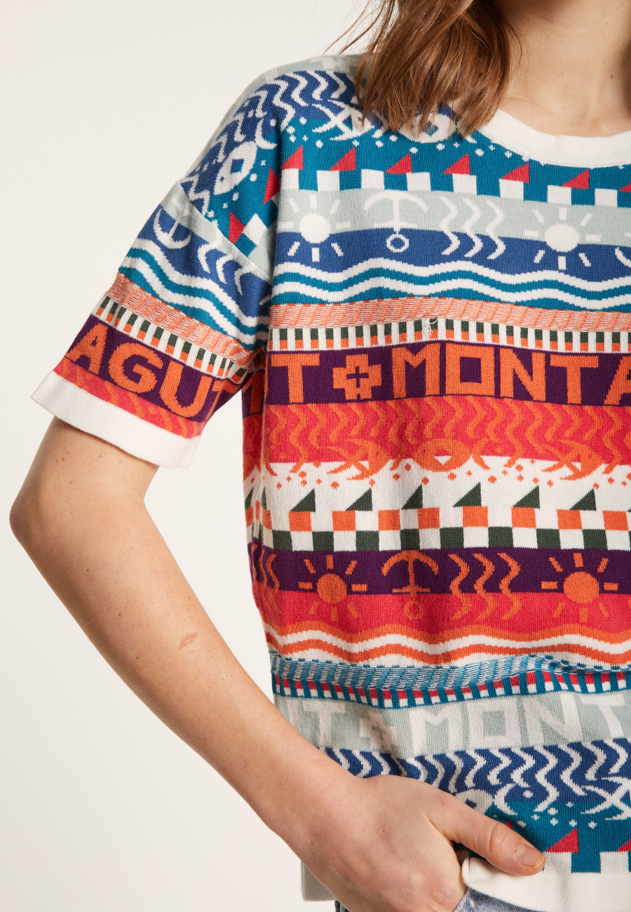 Camiseta de algodão orgânico - Lucille