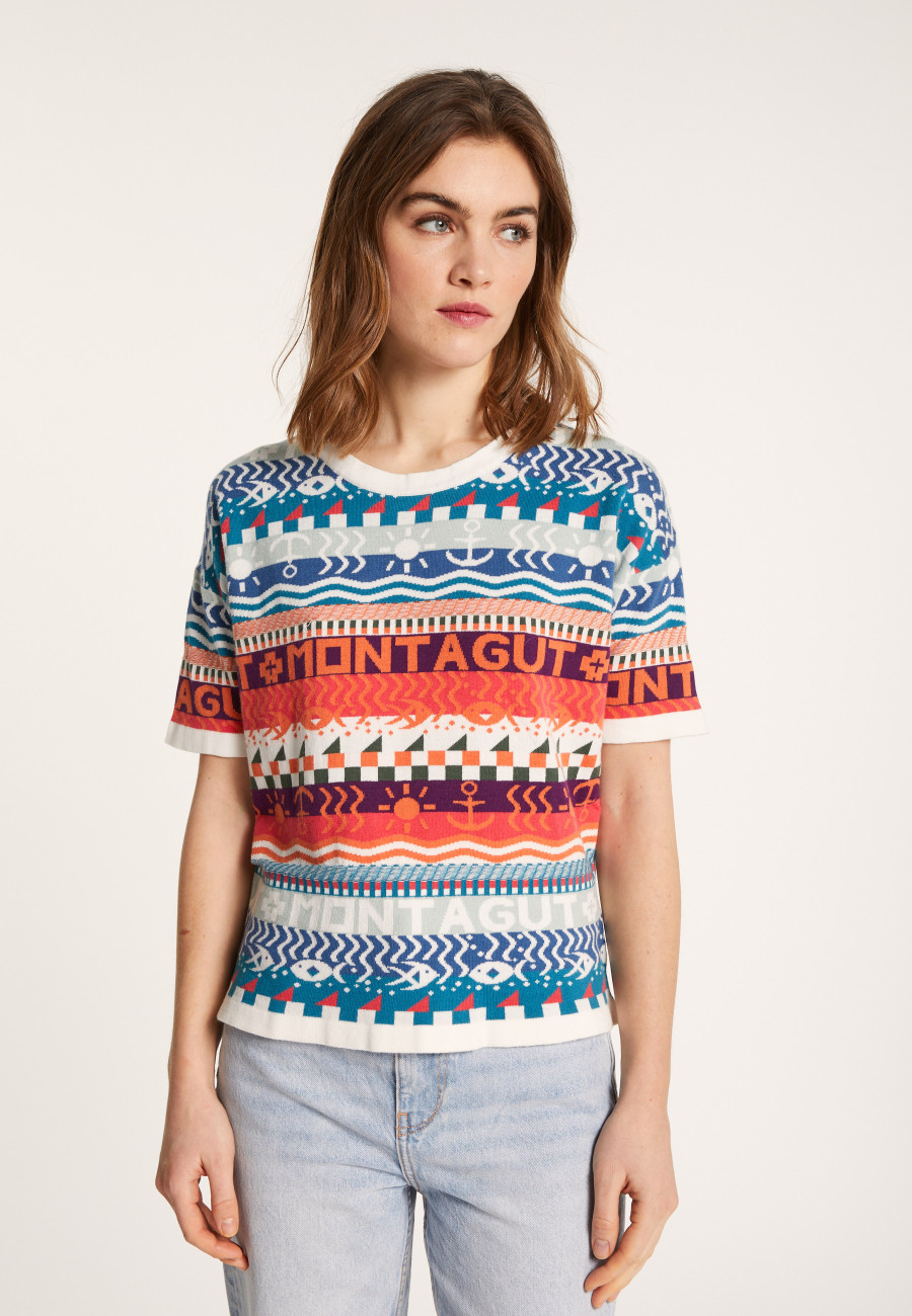 Camiseta de algodão orgânico - Lucille