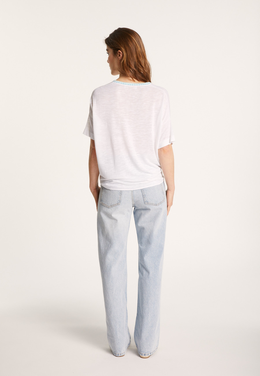 Camiseta de linho flamed - Lauria