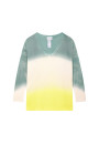 T-shirt dip dye manches longues - Nahla Bis