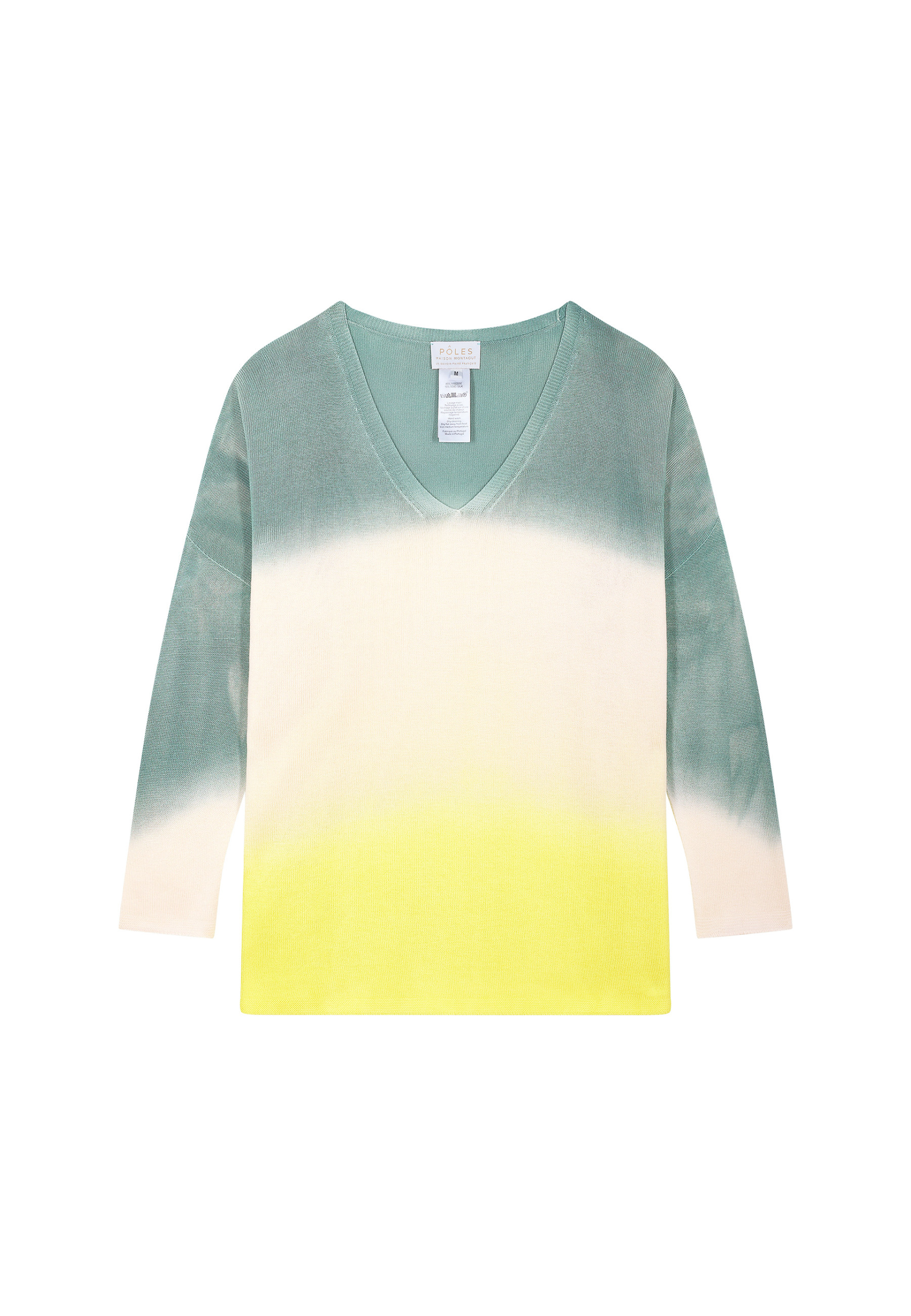 Long-sleeved dip dye t-shirt - Nahla Bis