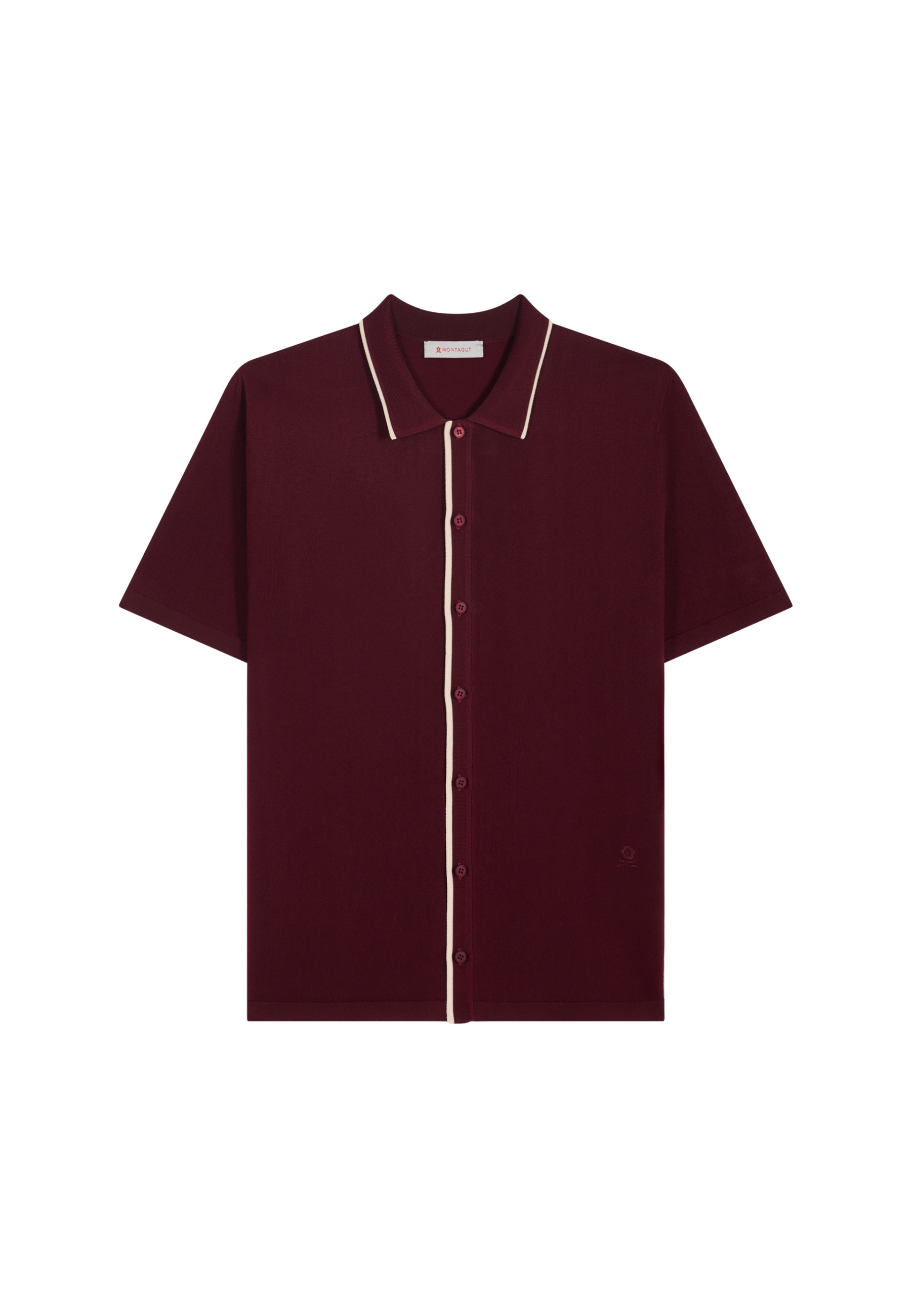 Short-sleeved shirt in Fil Lumière - Roman