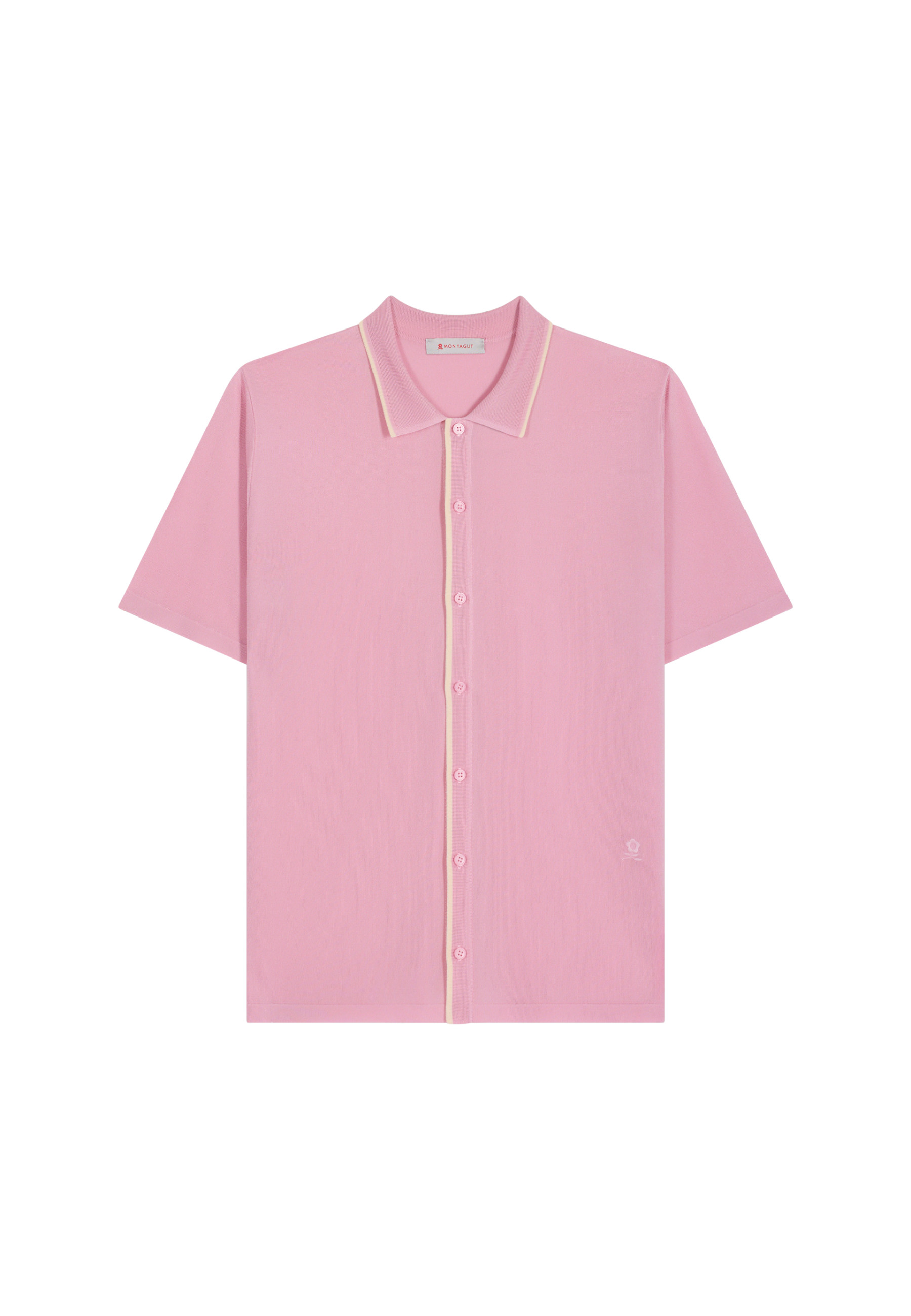 Short-sleeved shirt in Fil Lumière - Roman