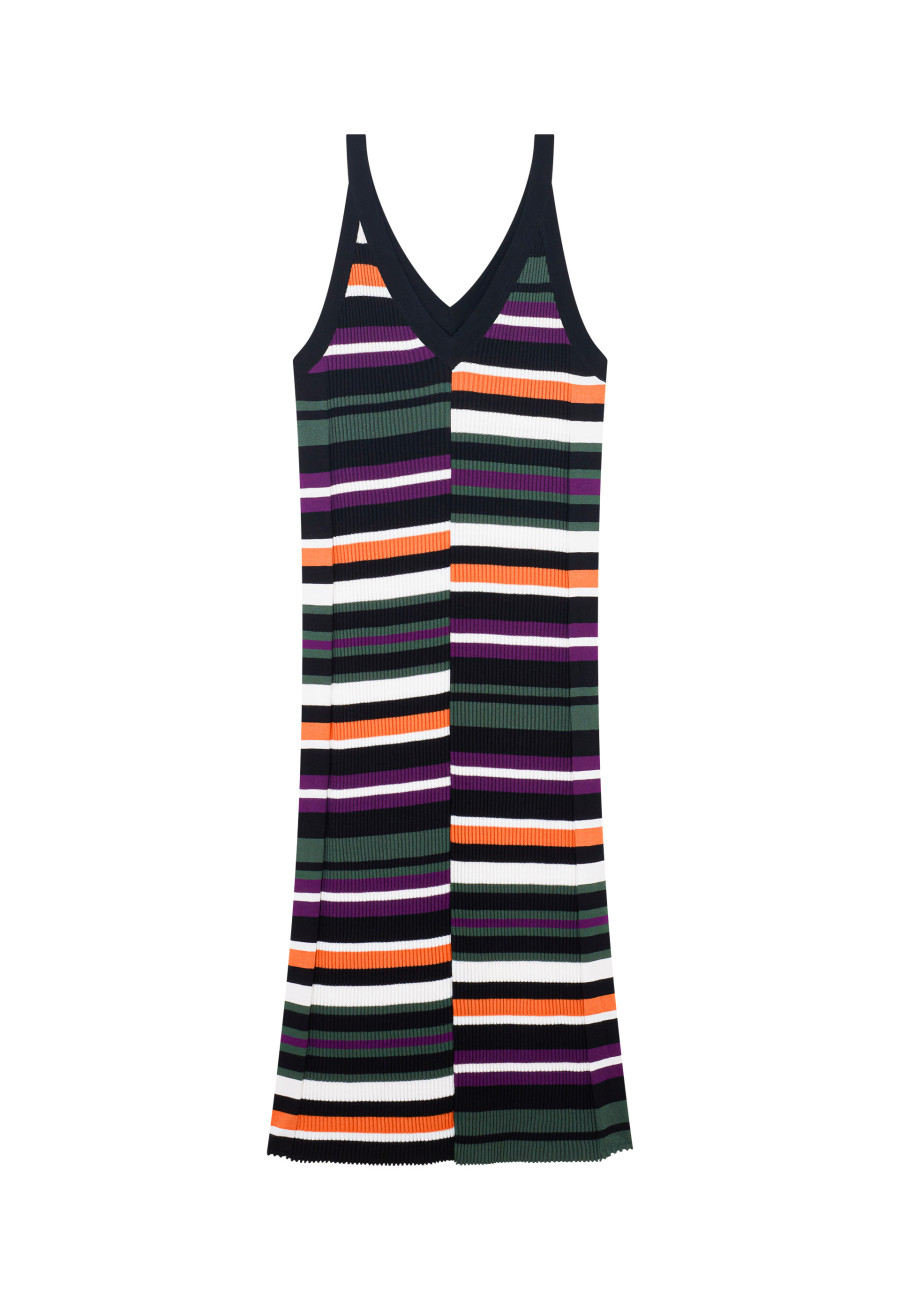 Vestido longo de algodão orgânico - Leah