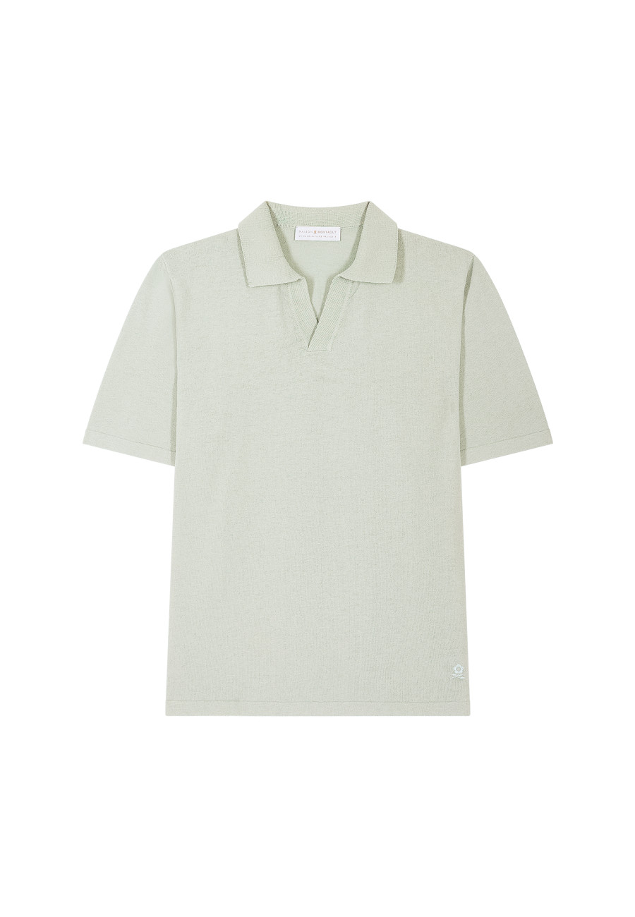 Cotton linen polo shirt - Iouri