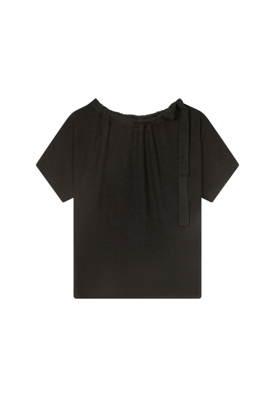 Camiseta de linho Slub - Lise