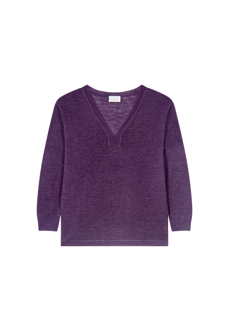 Camiseta de linho Slub - Beja