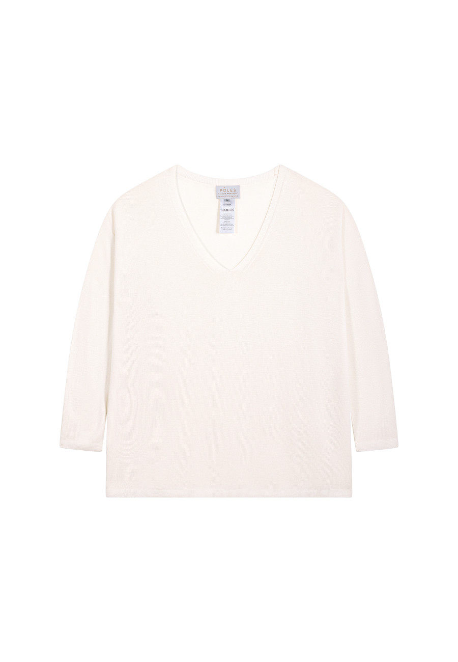 Loose viscose and silk T-shirt - Nahla