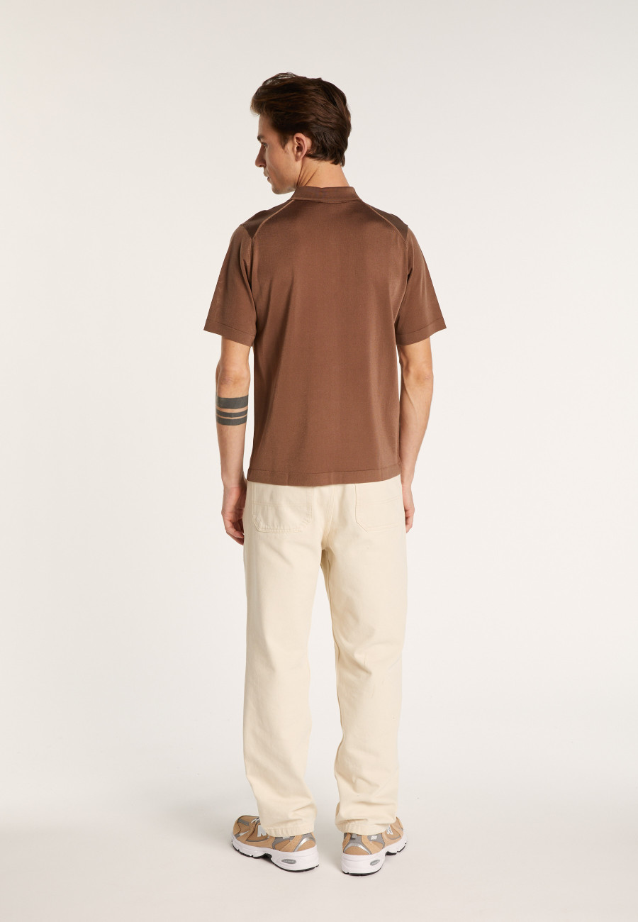 Camisa Polo em Fio Leve - Vadim