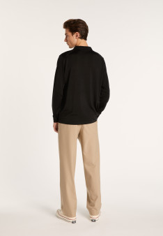 Polo manches longues homme en Fil Lumière Boris 0307