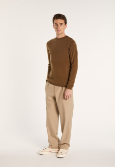 Pull ras du cou en cachemire Fernand