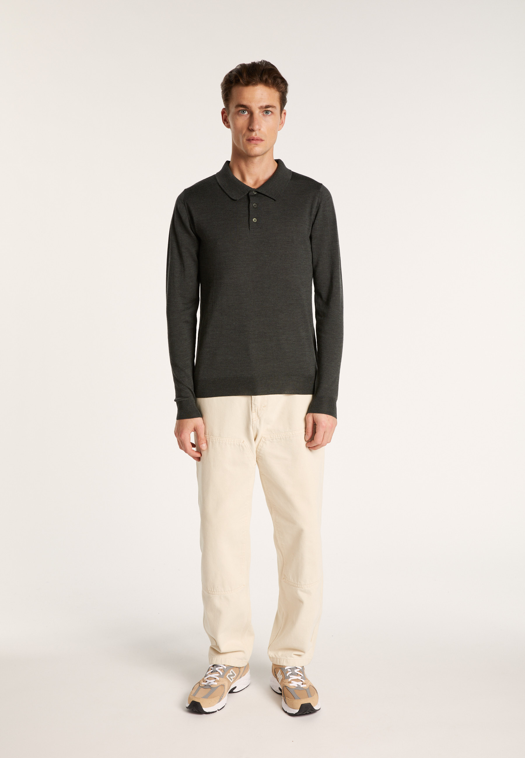 Polo en laine mérinos Fergus 6342