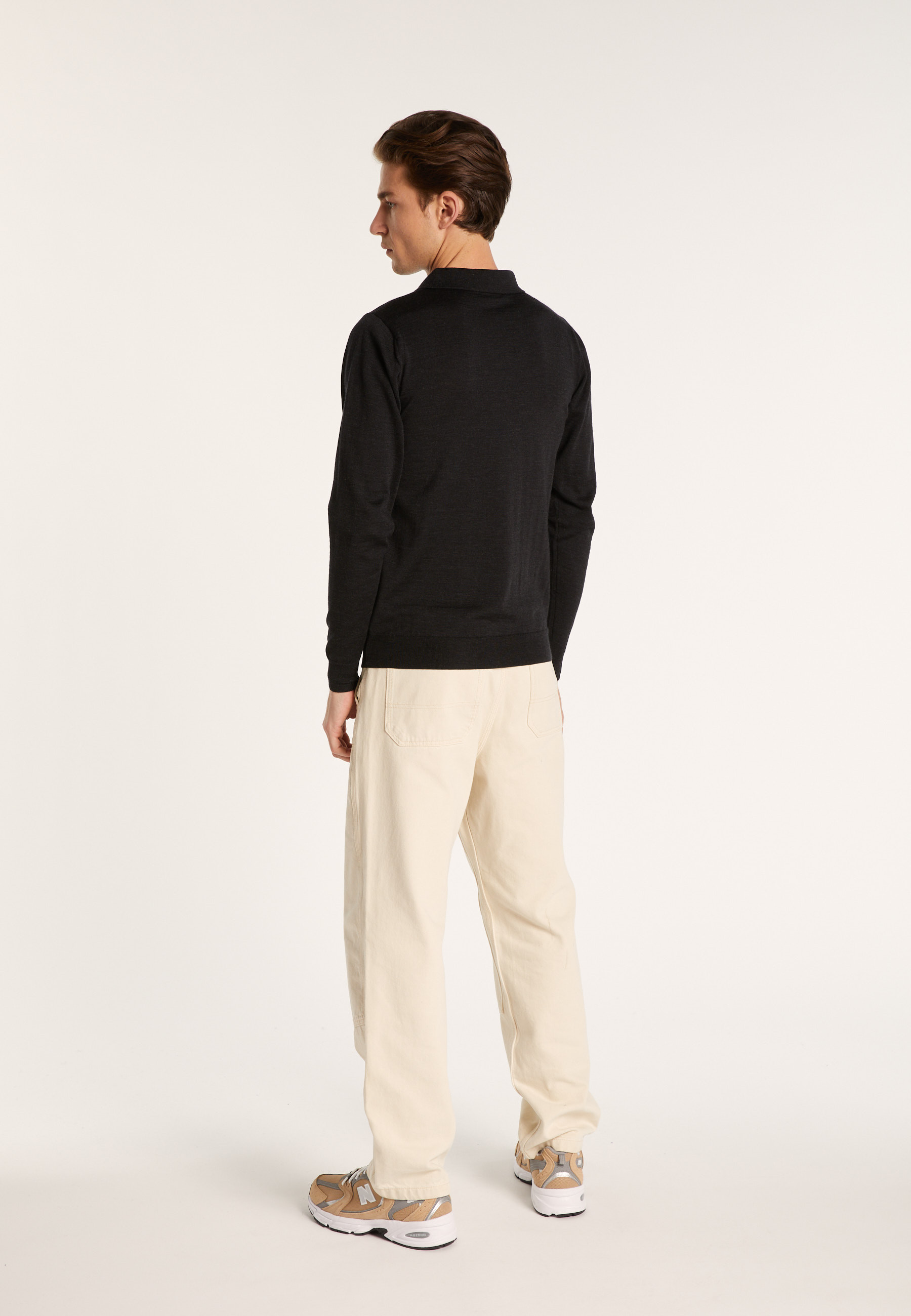 Polo en laine mérinos Fergus 6346