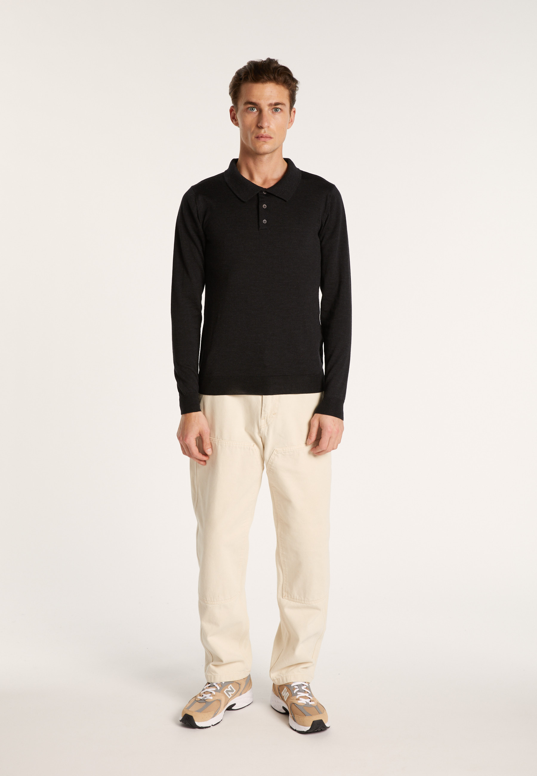 Polo en laine mérinos Fergus 6346