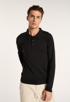 Polo en laine mérinos Fergus 6346