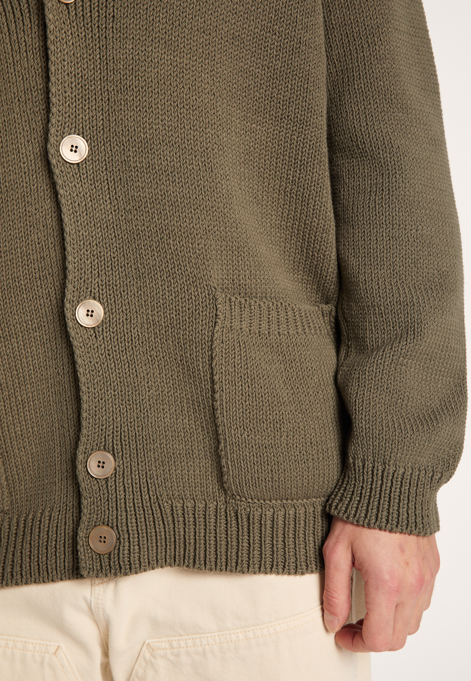 Gilet boutonné en coton - Lucy 6452