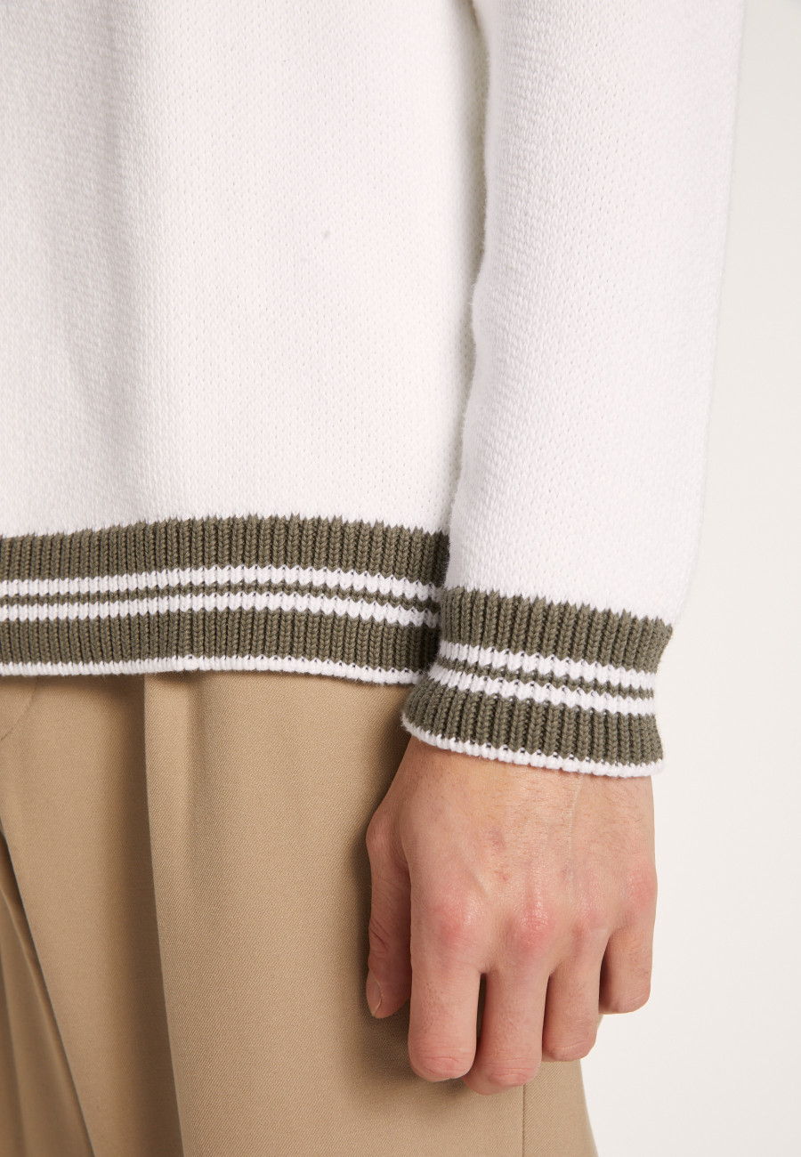 Suéter de gola alta com zíper - Loic