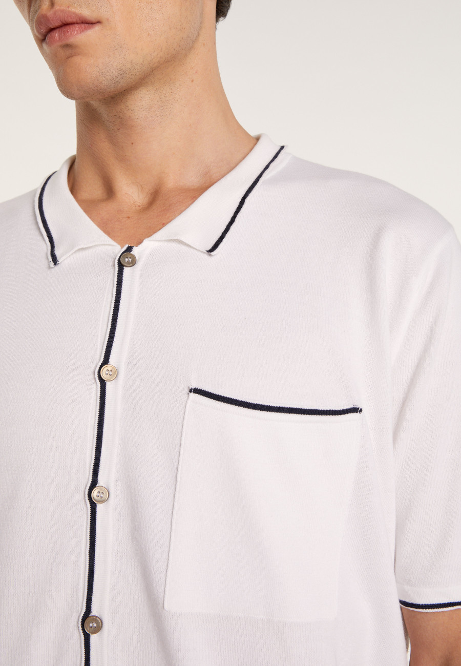 Camisa de algodão manga curta - Lilian