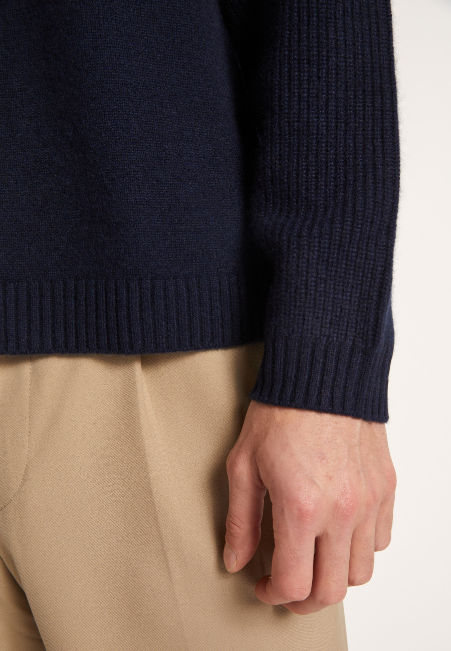 Triple-tone cashmere jumper - Rudi