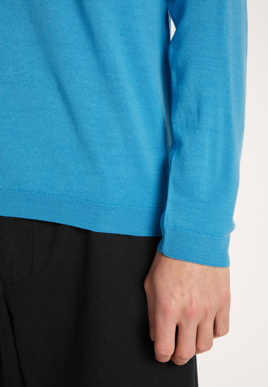 Merino wool V-neck sweater - Elmo