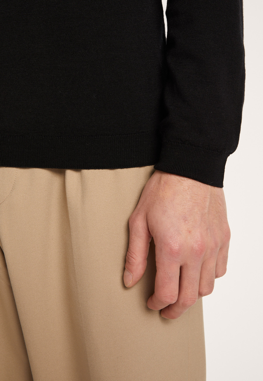 Buttoned wool cardigan - Etienne