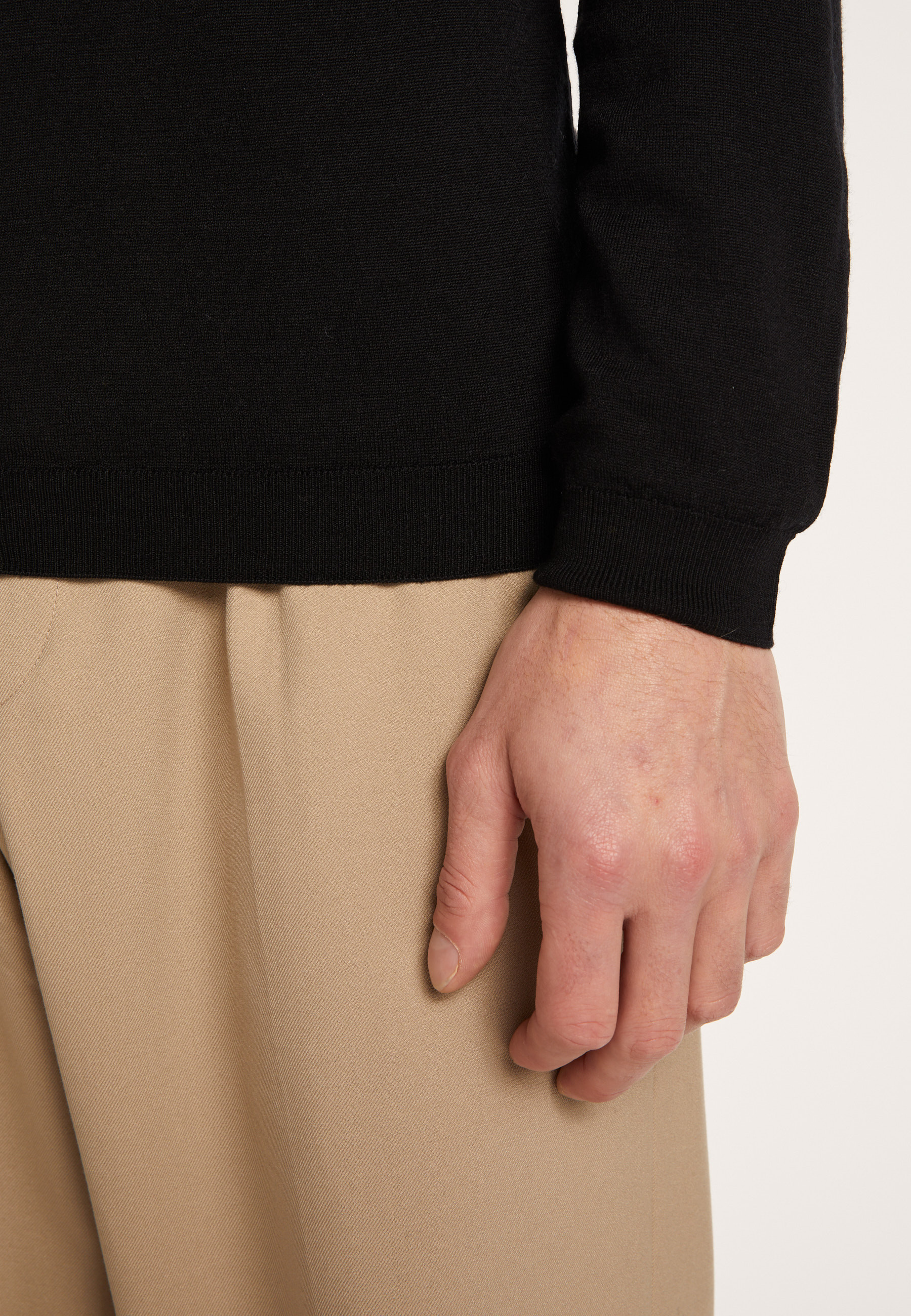 Buttoned wool cardigan - Brad