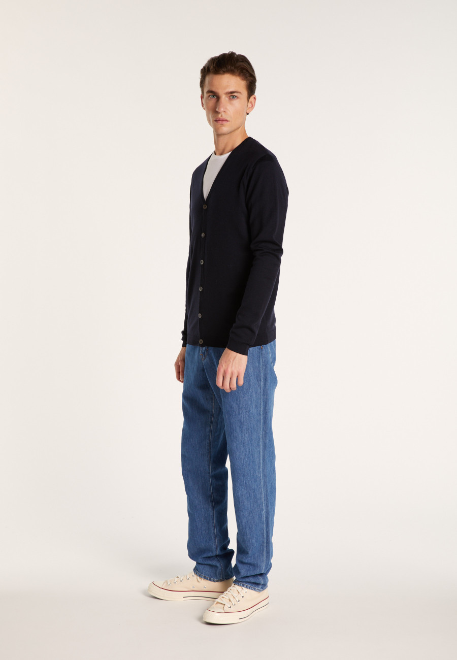 100% wool cardigan - Etienne