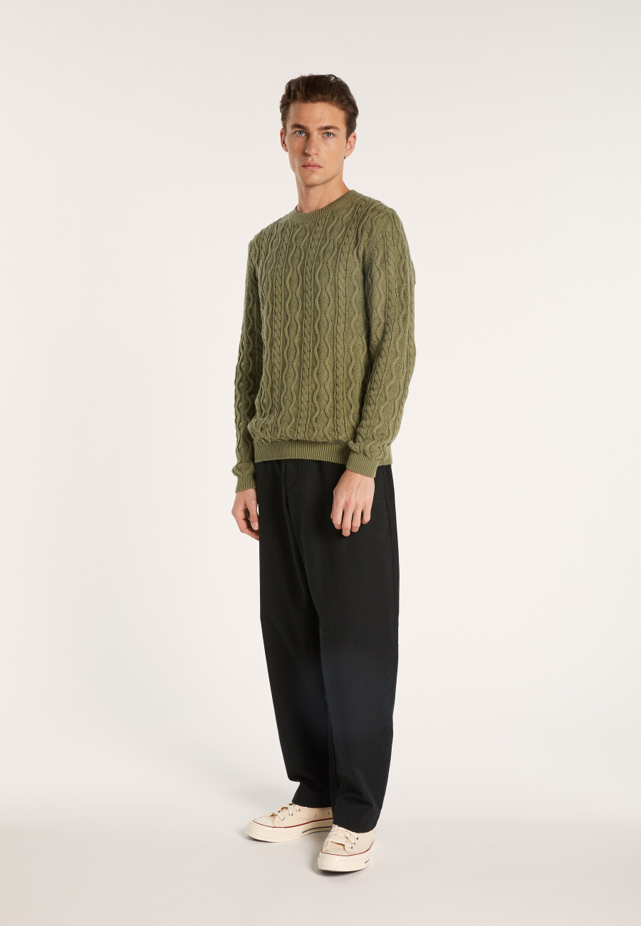 Cotton twisted sweater - Dublin