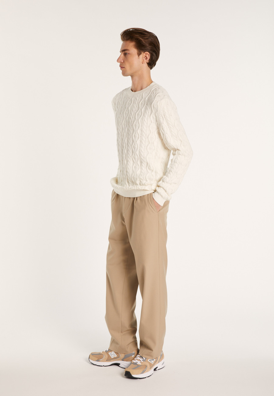 Cotton twisted sweater - Dublin