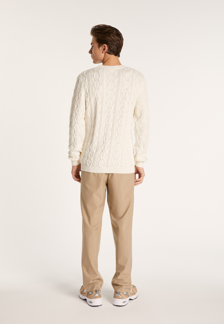 Cotton twisted sweater - Dublin