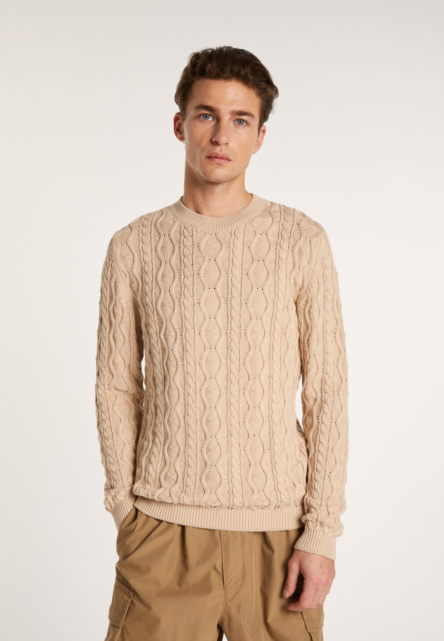Cotton twisted sweater - Dublin