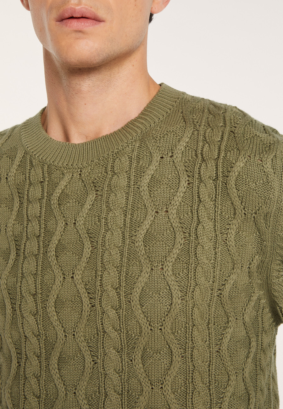 Cotton twisted sweater - Dublin