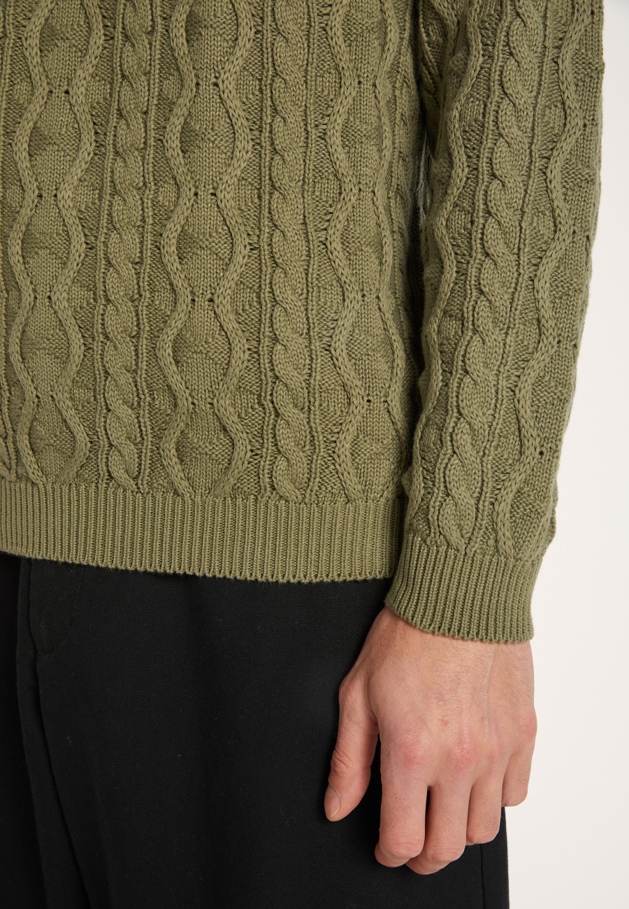 Cotton twisted sweater - Dublin