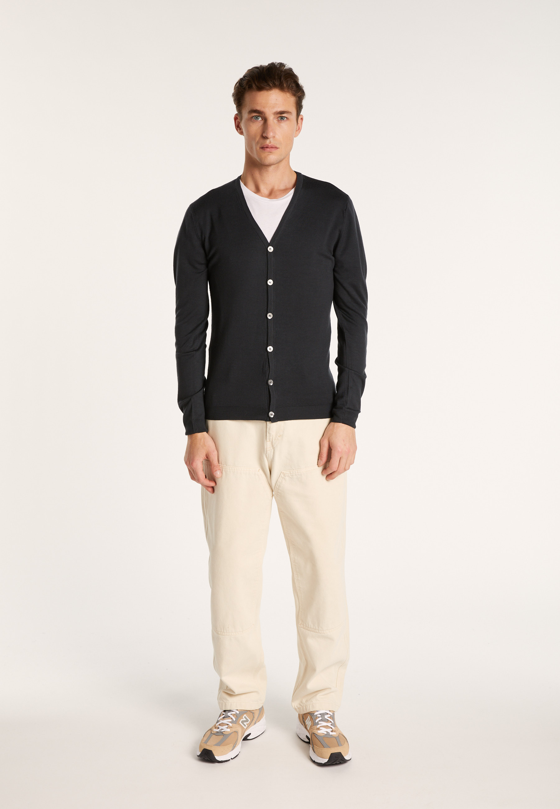 Gilet boutonné en laine - Brad 7011