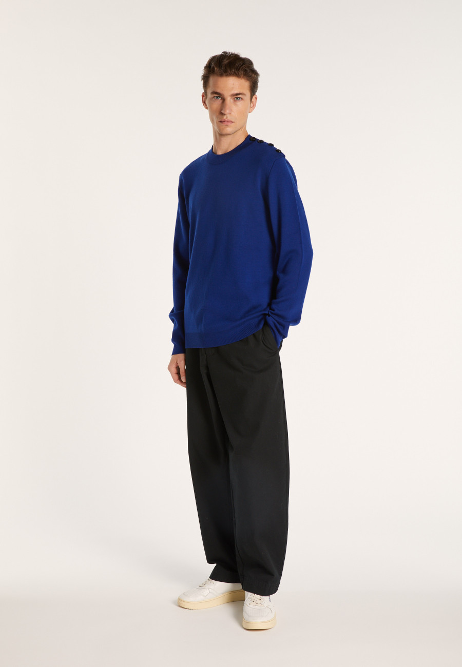 Suéter de lã com botões - Legend