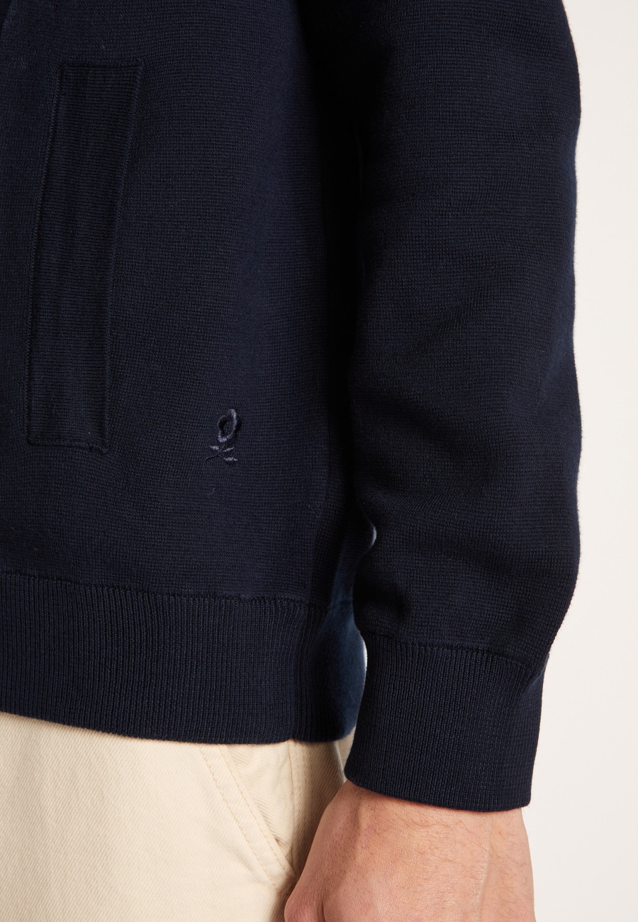 Jaqueta de algodão orgânico com bolsos - Richelieu