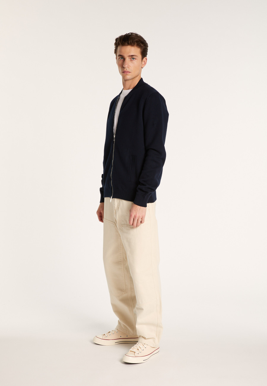 Jaqueta de algodão orgânico com bolsos - Richelieu