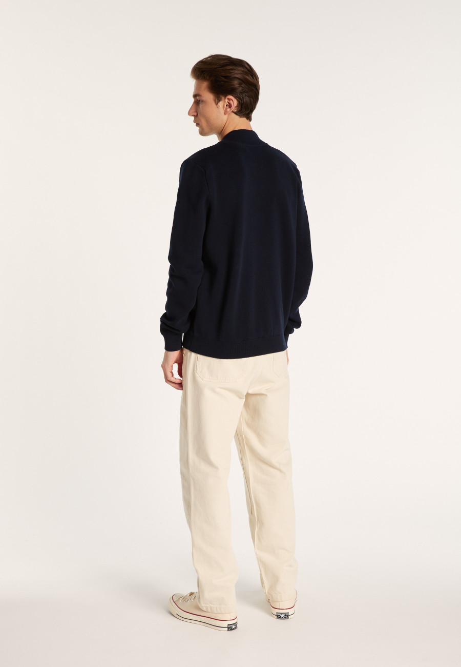 Jaqueta de algodão orgânico com bolsos - Richelieu