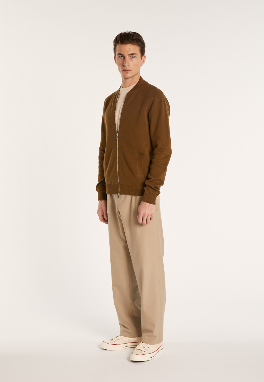 Jaqueta de algodão orgânico com bolsos - Richelieu