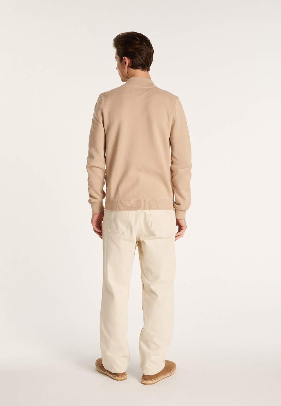 Jacket with pockets in organic cotton - Richelieu