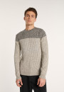 Pull bicolore en coton Bertrand