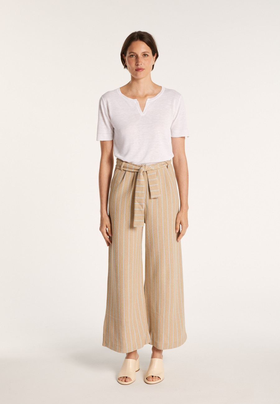 Calças largas de algodão - Joseph