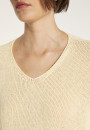 Pull ample col V - Nima 6462 mimosa - 08 jaune
