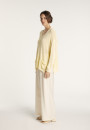 Pull ample col V - Nima 6462 mimosa - 08 jaune
