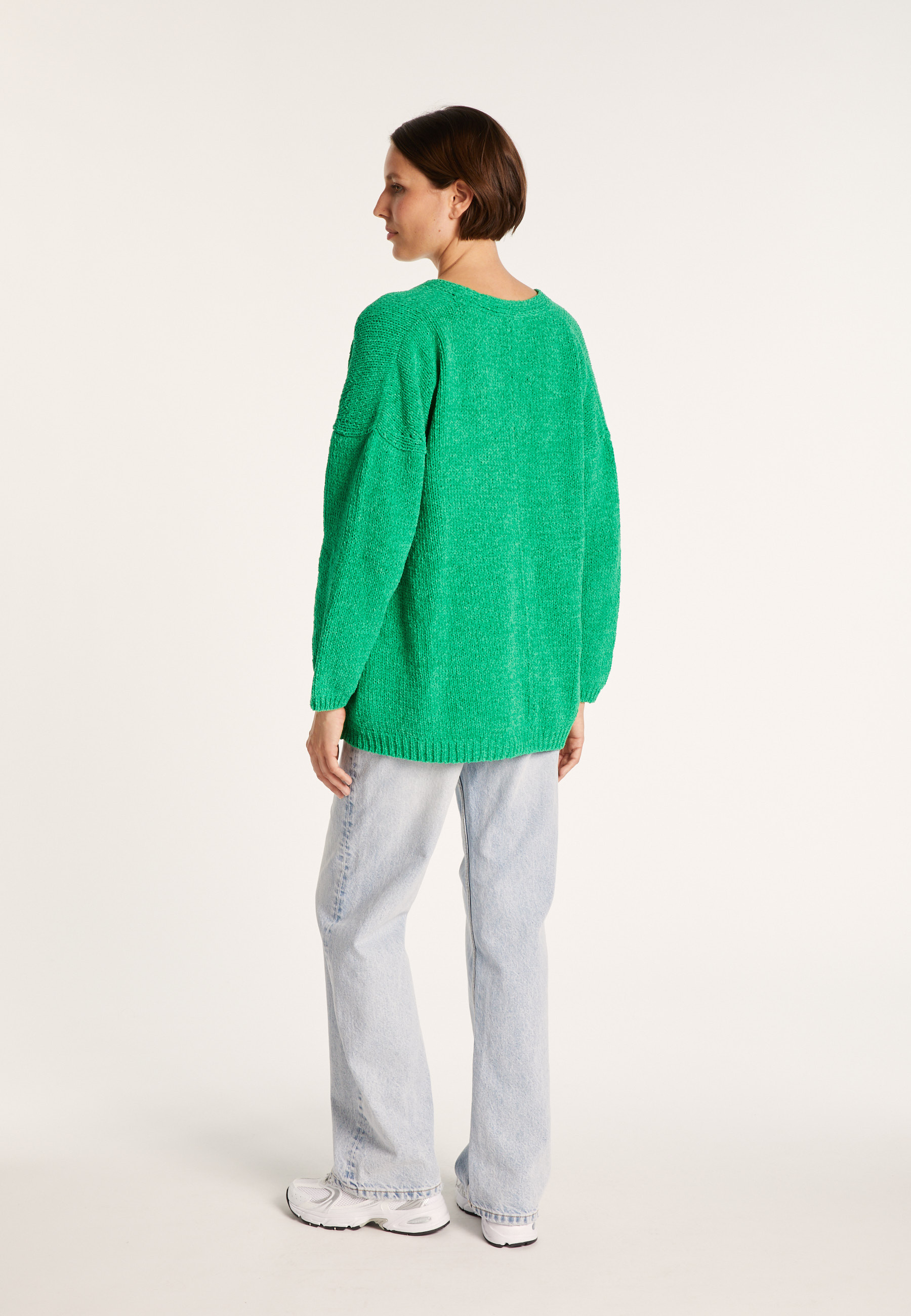 Pull en coton col V - Mariette